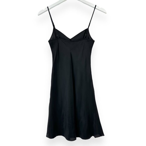 Development by Erica Davies Black Adjustable Cami Strap Slip Mini Dress sz N/A - Picture 2 of 5
